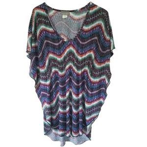 Jordan Taylor Multi-Color blouse Size/Large
